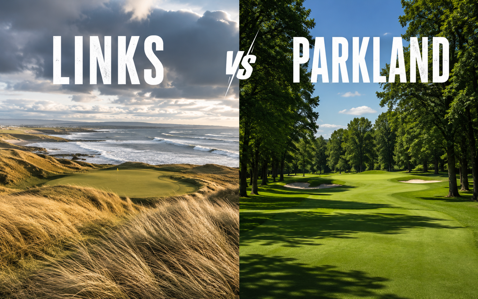 Links vs Parkland Courses